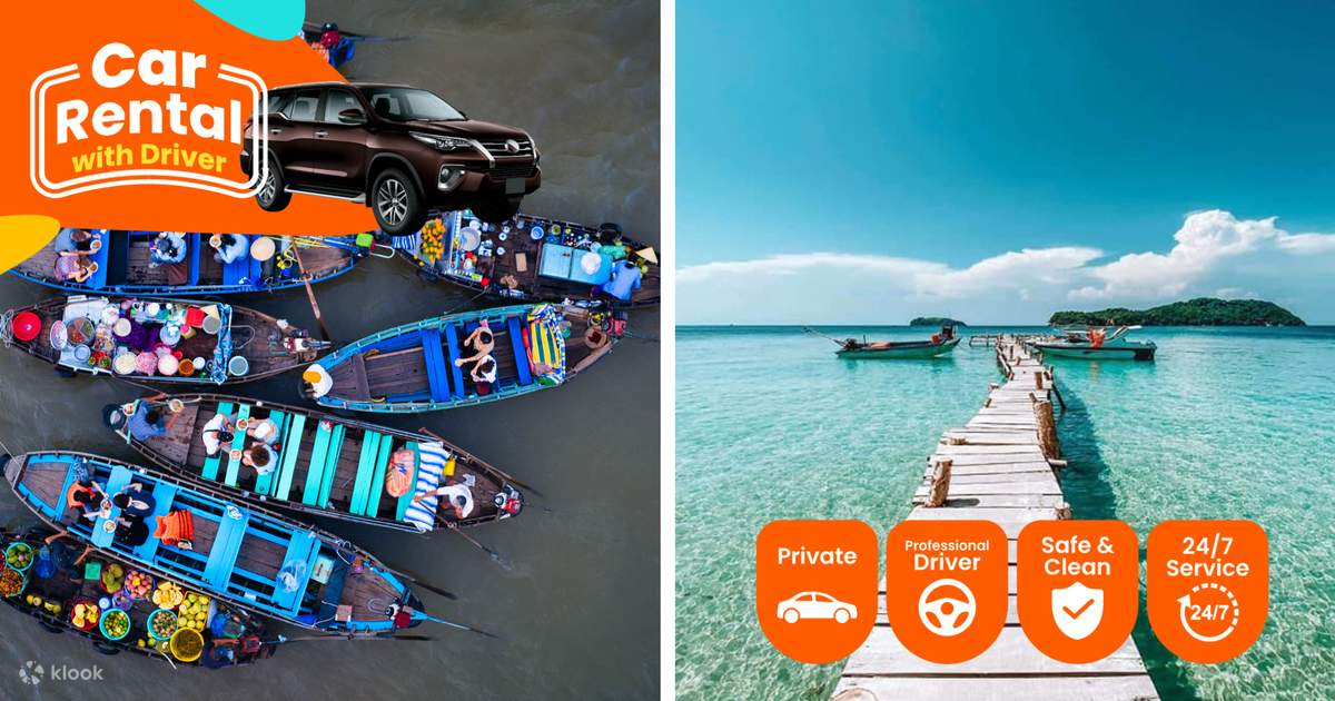 Can Tho Car Rental With Driver To Rach Gia Klook Việt Nam